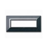 PLAQUE ZAMA 44 RECTANGULAIRE GRIS FONCÉ METALLISÉ 7 MODULES|sfh|24251fed3da5|