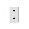 PRISE 2 POLES 16A SANS OBTURATEUR BLANC|sfh|6b126e040d12|