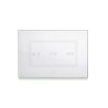 PLAQUE VERA 44 TOUCH RECTANGULAIRE BLANC 4 MODULES 3 COMMANDES|sfh|f2822c3b9cd0|