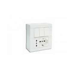 BOITE APPARENTE 3+3 MODULES S45 BLANC|sfh|3c7264170cf5|