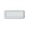 PLAQUE YES 45 RECTANGULAIRE BLANC 6 MODULES|sfh|c20ac5d93d5b|
