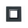 PLAQUE BOIS 44 CARREE WENGE 2 MODULES|sfh|5f76306e50fd|