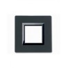 PLAQUE BOIS 44 CARREE WENGE 2 MODULES|sfh|8e2e86ab4c9d|