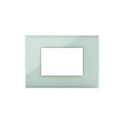 PLAQUE YOUNG 44 RECTANGULAIRE VERT SAUGE 3 MODULES|sfh|28df2c43507f|