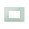 PLAQUE YOUNG 44 RECTANGULAIRE VERT SAUGE 3 MODULES|sfh|0f448071df74|