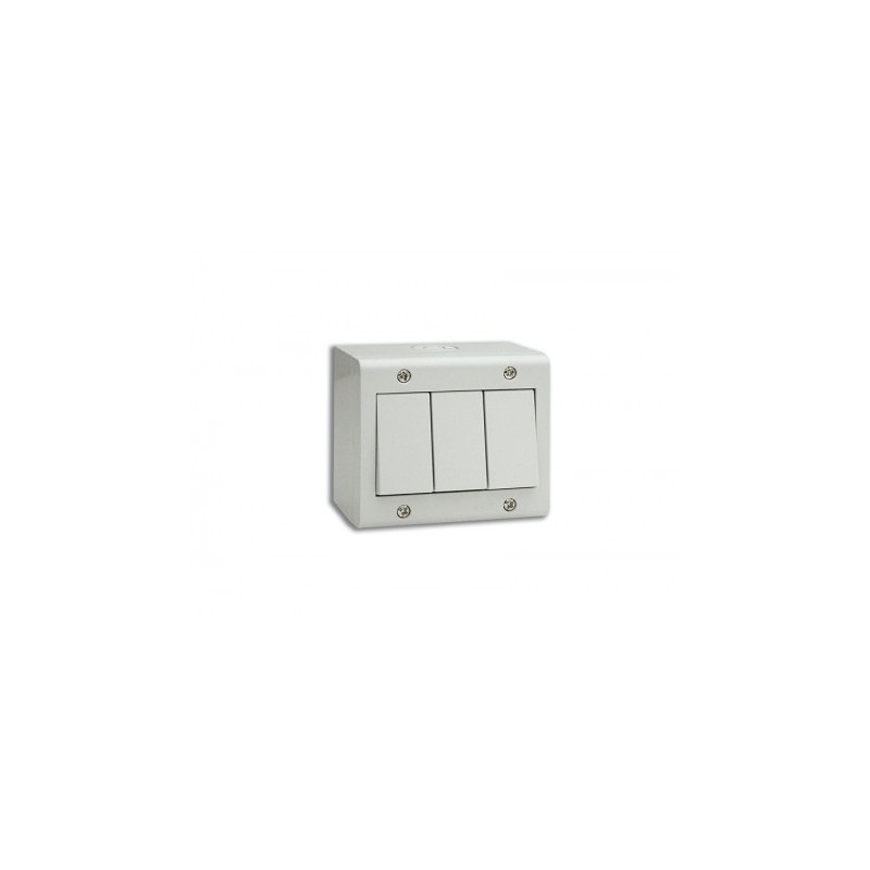 BOITE APPARENTE 3 MODULES S45 BLANC|sfh|6f46064dee02|