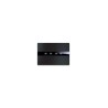 PLAQUE TOUCH 44 RECTANGULAIRE ALUMUNIUM ANTHRACITE BROSSE 4 MODULES|sfh|cde4728741bc|