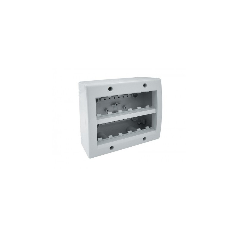 BOITE APPARENTE 6+6 MODULES S45 BLANC|sfh|b682fbfb9389|