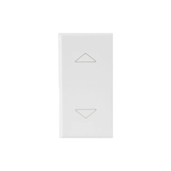 COMMUTATEUR A POUSSOIR UNIPOLAIRE POUR VOLET ROULANT WHITEK4|sfh|a2bb3b228c2d|
