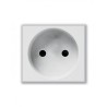 PRISE 2 POLES CARREE 16A AVEC SECURITE BLANC|sfh|1608a54d21d5|