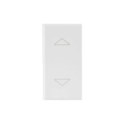 COMMUTATEUR A POUSSOIR UNIPOLAIRE POUR VOLET ROULANT WHITEK4|sfh|e7d5cbfa192f|