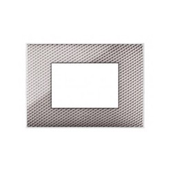 PLAQUE YOUNG 44 RECTANGULAIRE CARBONE CLAIRE 3 MODULES|sfh|1072337811b1|