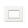 PLAQUE VERA 44 RECTANGULAIRE EN VERRE BLANC 3 MODULES|sfh|ba4c88dbf7da|