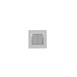 BELLA Carrée Blanc / Cardre Chromé|sfh|f8880555af3f|