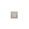BELLA Carrée Champagne / Cardre Chromé|sfh|876e0f490845|