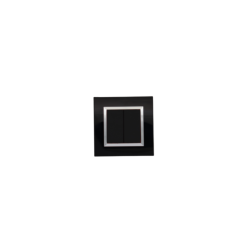 BELLA Carrée Noir Mat / Cardre Chromé|sfh|d71c56113a61|