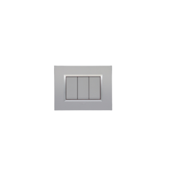 BELLA Rectangulaire Argent Opaque / Cardre Chromé|sfh|572571da7f8e|