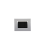 BELLA Rectangulaire Argent Opaque / Cardre Chromé|sfh|929b4c7db1ba|