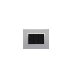 BELLA Rectangulaire Argent Opaque / Cardre Chromé|sfh|845fb0ea9b58|