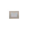 BELLA Rectangulaire Champagne / Cardre Chromé|sfh|162e1ff8b5f1|