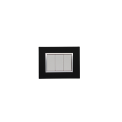 BELLA Rectangulaire Noir Mat / Cardre Chromé|sfh|db5f0683db3e|