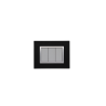 BELLA Rectangulaire Noir Mat / Cardre Chromé|sfh|a0b1701fbcd2|