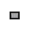 BELLA Rectangulaire Noir Mat / Cardre Chromé|sfh|bbde19af52db|