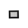 SERENA Techno-Basic Noir Mat / Cadre Chromé|sfh|d4e722d53978|