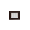 SERENA Wood Wengé / Cadre Chromé|sfh|6633aa7c1171|