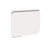 PLAQUE ETANCHE ENCASTREE CARREE 1 MODULE S45 COUVERCLE RIGIDE BLANC|sfh|f40660c58288|