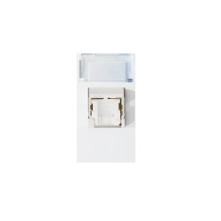 PRISE INFORMATIQUE 8 PLOTS RJ45 CAT 6 UTP BLANC|sfh|b36229731d6a|