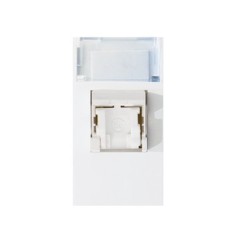 PRISE INFORMATIQUE 8 PLOTS RJ45 CAT 6 UTP BLANC|sfh|6090837e5dea|