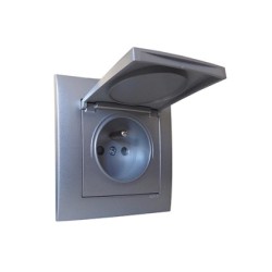 Gamme étanche Gris 2 modules|sfh|94c9f400020d|