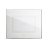 PLAQUE VERA 44 TOUCH RECTANGULAIRE BLANC 3 MODULES 1 COMMANDE|sfh|ea723b887494|