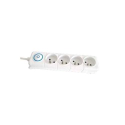 Blocs multiprises avec bouton poussoir à LED Bleu|sfh|f54033b1c383|