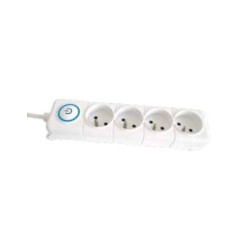 Blocs multiprises avec bouton poussoir à LED Bleu|sfh|bf842df5c1d9|