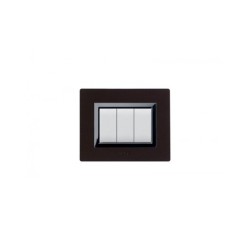 PLAQUE BOIS 44 RECTANGULAIRE WENGE 3 MODULES|sfh|248fb2e0385a|