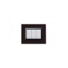 PLAQUE BOIS 44 RECTANGULAIRE WENGE 3 MODULES|sfh|ad0bc95fffcb|