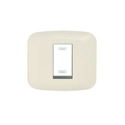 PLAQUE YES 45 CARREE IVOIRE 1 MODULE|sfh|122c38029e26|
