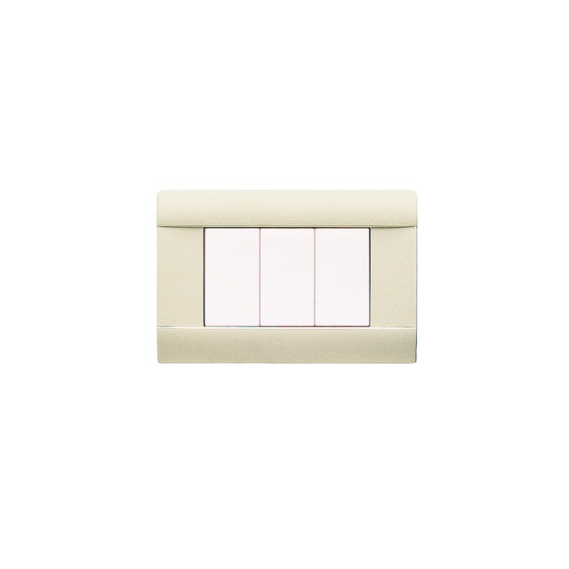 PLAQUES PENCHÉE 45 RECTANGULAIRE IVOIRE 3 MODULES|sfh|911f272f5257|
