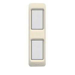 copy of PLAQUE POUR PROFILÉ EN ALUMINIUM BLANC 2 MODULES|sfh|63fa4a89b5b5|