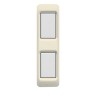 copy of PLAQUE POUR PROFILÉ EN ALUMINIUM BLANC 2 MODULES|sfh|63fa4a89b5b5|