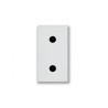 PRISE 2 POLES 16A AVEC OBTURATEUR BLANC|sfh|3e763c709bcc|