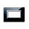PLAQUE VERA 44 RECTANGULAIRE EN VERRE NOIR ABSOLU 4 MODULES|sfh|948dab7b58dc|