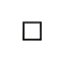 Cadre Noir SERENA Carrée|sfh|48a6484ef638|