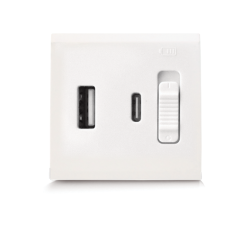 Chargeur USB ULTRA RAPIDE (PD) 20W TYPE A+C 2 MODULES CLARA 43|sfh|4d953d19728d|