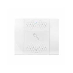 PRISE COULISSANTE SMART 44 TOUCH RECTANGULAIRE BLANC EFFET BRILLANT 3 MODULES|sfh|85566a0abab1|