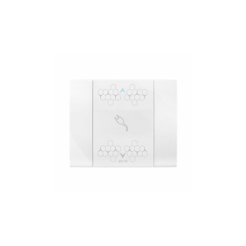 PRISE COULISSANTE SMART 44 TOUCH RECTANGULAIRE BLANC EFFET BRILLANT 3 MODULES|sfh|85566a0abab1|