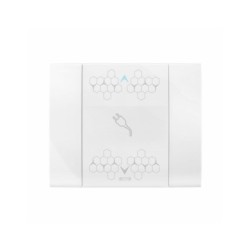 PRISE COULISSANTE SMART 44 TOUCH RECTANGULAIRE BLANC EFFET BRILLANT 3 MODULES|sfh|6cf4eee8433f|