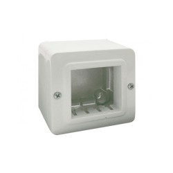 BOITE APPARENTE 2 MODULES BLANC|sfh|6879cd5f432a|